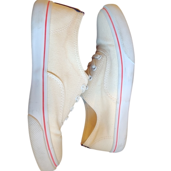 Tory Burch Murray Canvas Lace-Up Sneakers – Size 8M - Picture 8 of 10